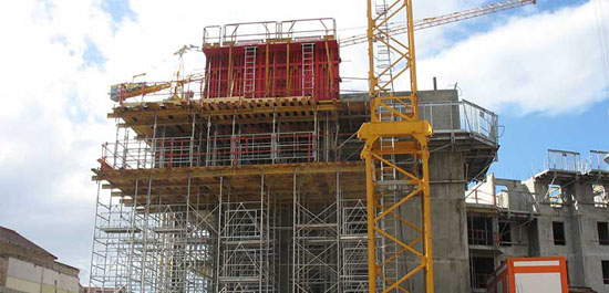 Chantier gros oeuvre à Dijon